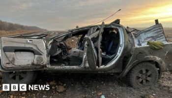 Ukrainian soldiers killed in SUV donated by miners