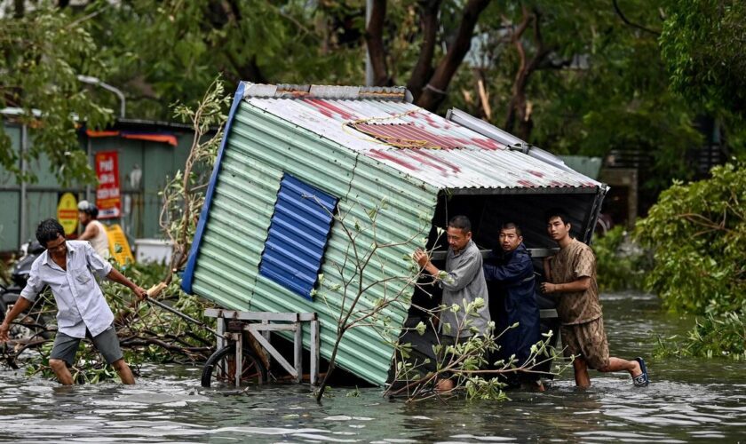 VIDÉO. « On n’a jamais eu autant de dégâts » : le super typhon Yagi fait plus de 10 morts au Vietnam