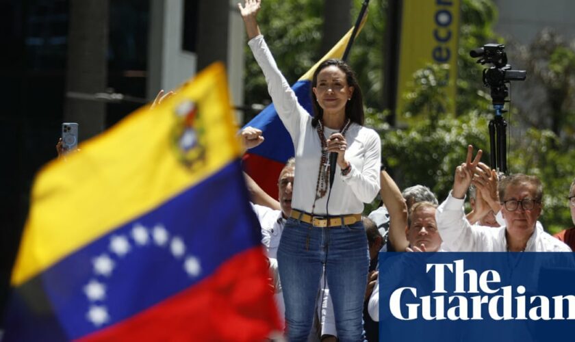 Venezuela’s opposition leader calls for global movement to ‘rescue’ country