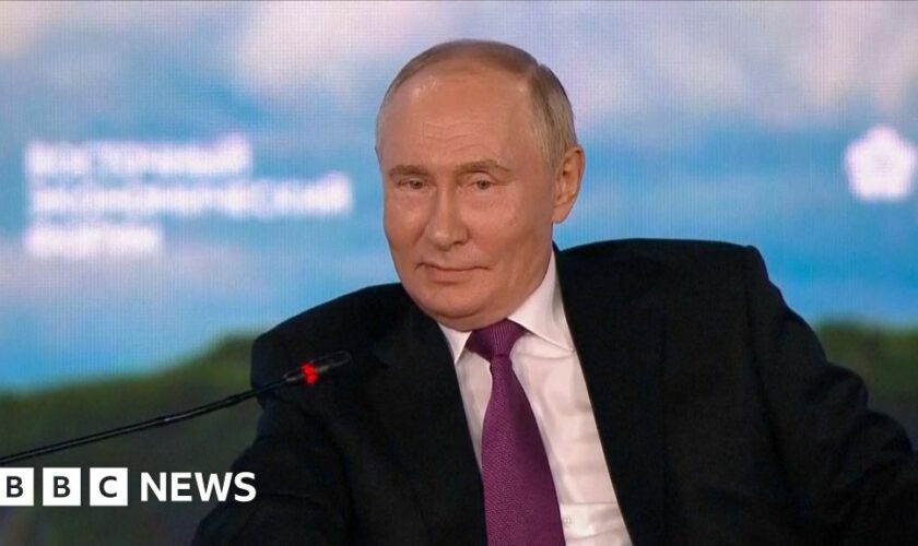 Watch: Putin discusses his 'favourite' US president