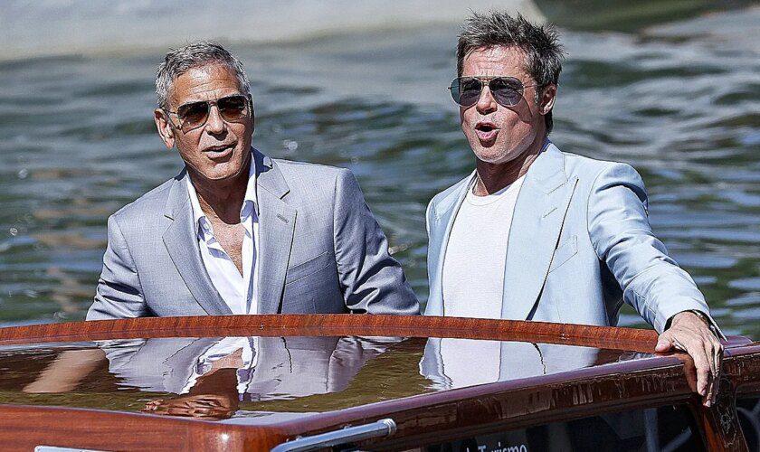 Wolfs, George Clooney y Brad Pitt se estrellan contra su carisma (**)