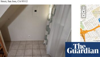 ‘Fits a cot perfectly’: tiny space for rent in Silicon Valley exposes dire rental market