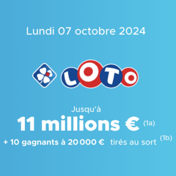 Résultat Loto (FDJ) : le tirage de ce lundi 7 octobre 2024 [EN LIGNE]