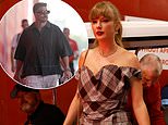 Taylor Swift and Travis Kelce wear matching plaid at his game as they shake off contract break-up rumors