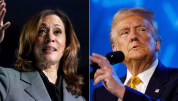 Harris takes slim lead over Trump in new poll as voters view her as candidate of change