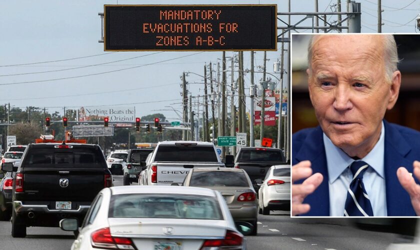 Biden says Hurricane Milton could be 'worst storm to hit Florida in over a century'