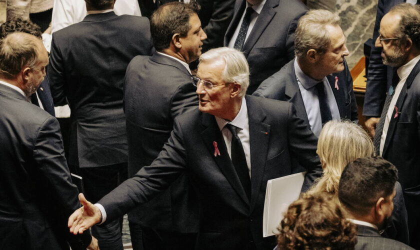 La première motion de censure contre Michel Barnier rejetée par l’Assemblée nationale