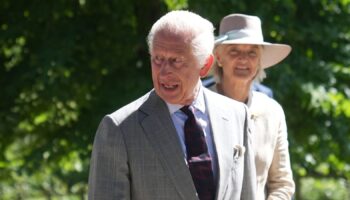 King Charles III attends a Sunday church service at St Mary Magdalene Church in Sandringham, Norfolk. Picture date: Sunday July 28, 2024.