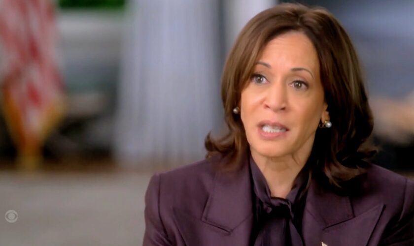 CBS '60 Minutes' airs two different answers from VP Harris to the same question