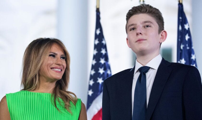 Barron Trump 'doing great' at NYU, loves his classes, his mom Melania Trump says