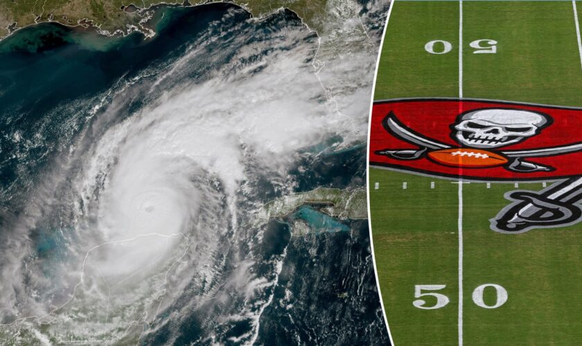 Bucs' 3-word message as Hurricane Milton set to devastate Florida