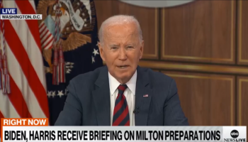 Ouragans Milton et Hélène : Joe Biden fustige les mensonges de Donald Trump