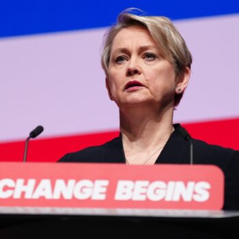 Home Secretary Yvette Cooper delivers her speech during the Labour Party Conference, at the ACC Liverpool. Picture date: Tuesday September 24, 2024.