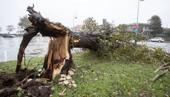 Tempête Kirk : les images des impressionnants dégâts en Espagne avant l’arrivée de la tempête en France