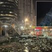 Hurricane Milton: Heart-stopping moment crane topples over as ferocious winds exceed 100mph