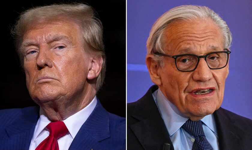 Trump counters Harris media blitz by ripping Bob Woodward, Howard Stern and her hurricane briefing