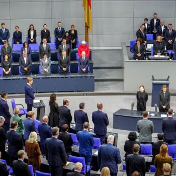 Angriff der Hamas: Bundestag gedenkt der Opfer des Hamas-Angriffs vom 7. Oktober