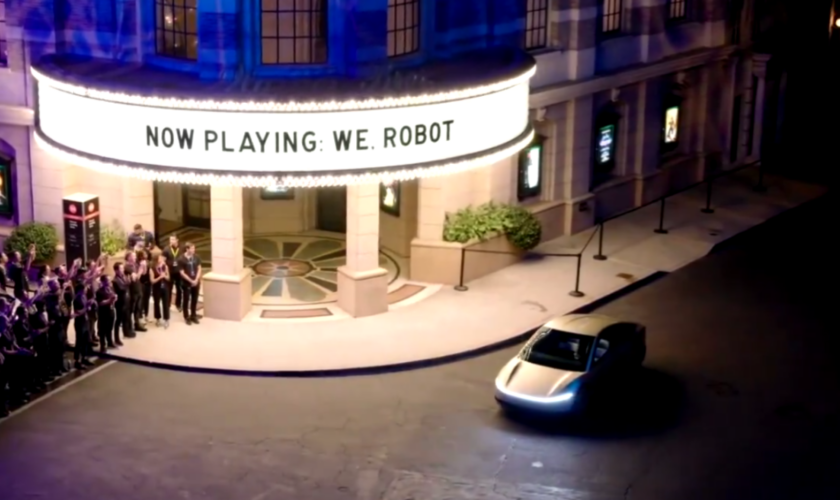 Elon Musk présente son futur robotaxi autonome dans un décor aux airs de parc d’attractions