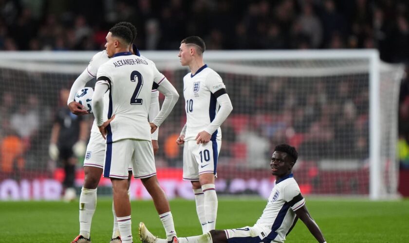 Injury doubts over Bukayo Saka head of England’s trip to Finland