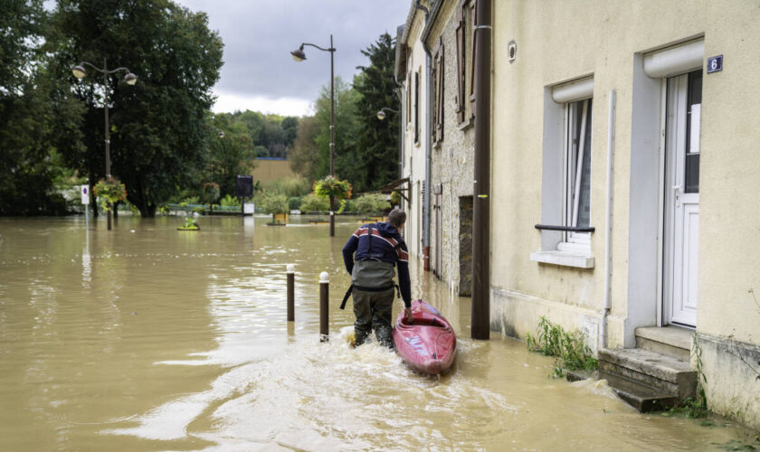 Dépression Kirk : la décrue s’amorce, l’Eure-et-Loir et la Seine-et-Marne toujours en vigilance rouge