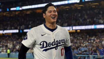 Shohei Ohtani wins first career MLB playoff series as Dodgers beat Padres in historic game