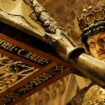 The mausoleum of Christopher Columbus in Seville Cathedral, Spain. Pic: Reuters