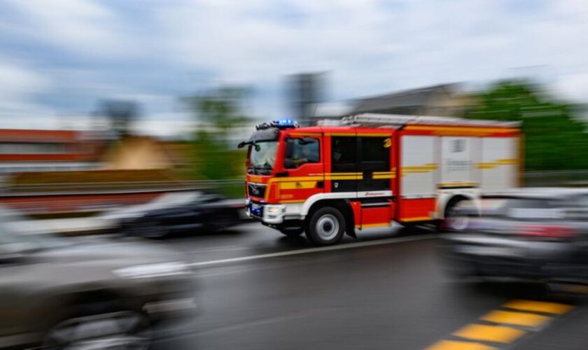 In Döbeln sind drei Autos in Flammen aufgegangen, zwei erlitten einen Totalschaden. (Symbolbild) Foto: Robert Michael/dpa