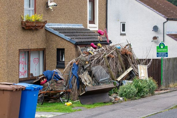 'I have a neighbour from hell - their garden is full of 'Frankenstein art'