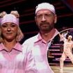 Strictly Come Dancing's Nick Knowles is the third star to be eliminated as he loses the dreaded dance-off with tearful Luba Mushtuk after battling various injuries