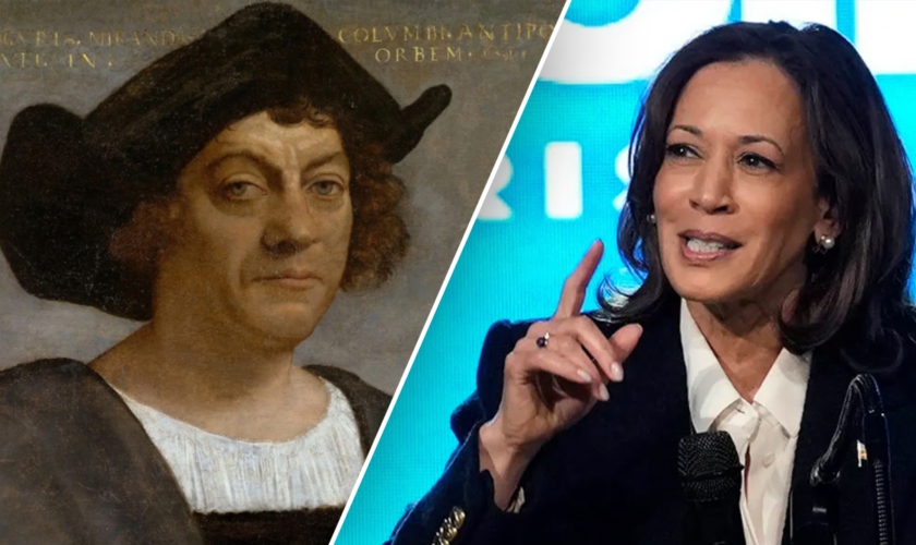 Trump camp rips Harris over unearthed comments on renaming Columbus Day: 'Stereotypical leftist'