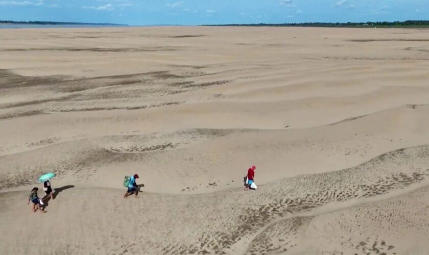 Dürre in Brasilien: Weltgrößtes Flussgebiet gleicht einer Wüste: "Ohne Wasser sind wir niemand"