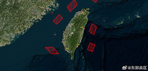 China-Taiwan-Konflikt: Volksrepublik startet Militär-Manöver mit Flugzeugen und Schiffen