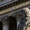 Façade de l'Assemblée nationale, le 11 juillet 2024 à Paris