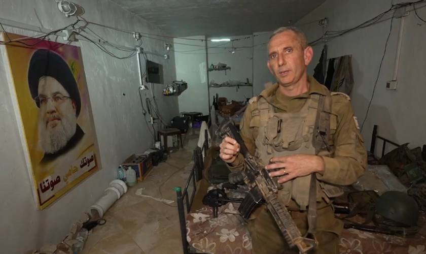 Israel reveals Hezbollah special forces terrorist 'bunker' located under home with weapons, motorcycles