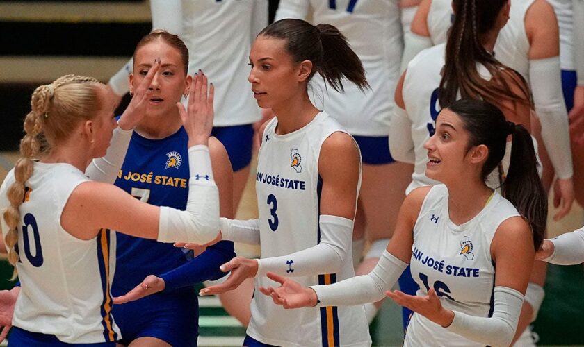 SJSU women's volleyball player praises Nevada team for raising concerns about playing vs trans opponent