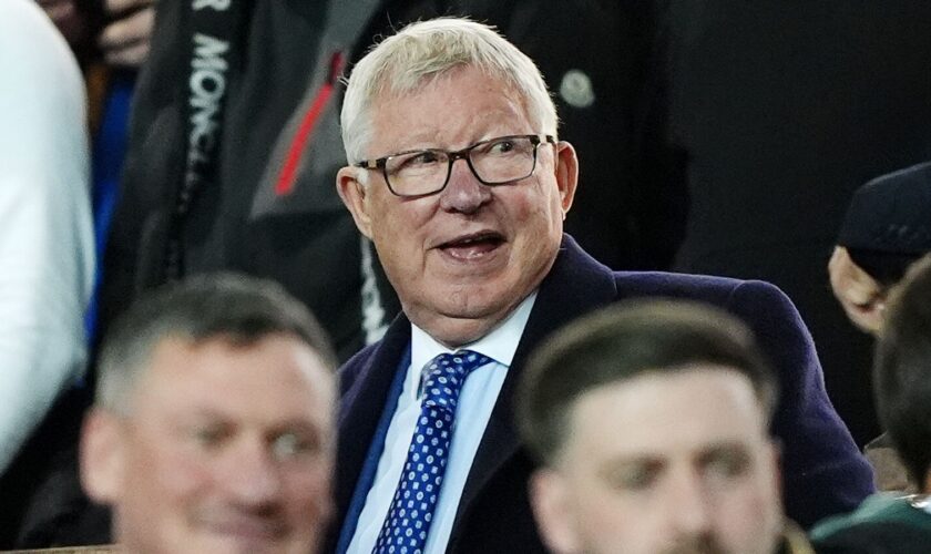 Sir Alex Ferguson pictured earlier this month. Pic: PA