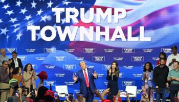 Trump claims people ‘fainted from the excitement’ at his totally surreal town hall