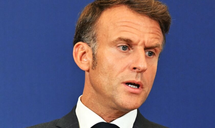 Emmanuel Macron à Belgrade le 29 août 2024