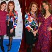 Pregnant Princess Beatrice attends Ladies Lunch with mother Sarah Ferguson on her 65th birthday