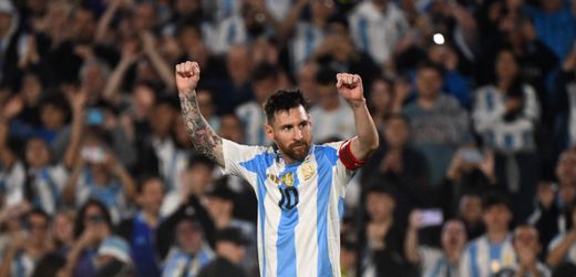 WM-Qualifikation: Lionel Messi führt Argentinien mit fünf Torbeteiligungen zu 6:0-Sieg