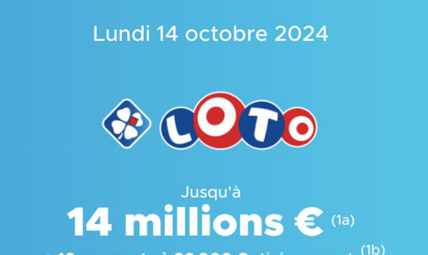 Résultat Loto (FDJ) : le tirage de ce lundi 14 octobre 2024 [EN LIGNE]