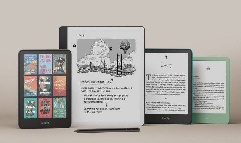 Amazon dévoile ses nouvelles Kindle avec des couleurs et adaptées à tous les budgets