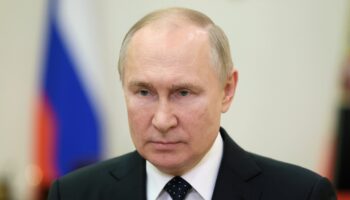 Le président russe Vladimir Poutine au Kremlin à Moscou le 20 décembre 2022