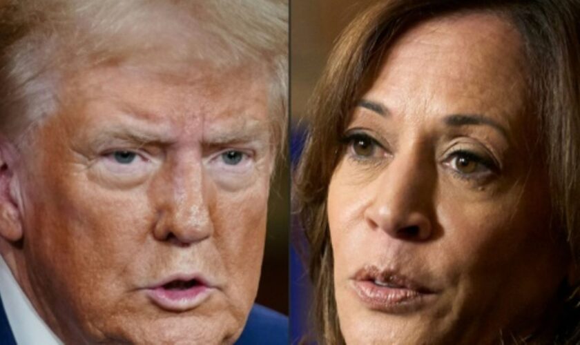 Donald Trump und Kamala Harris