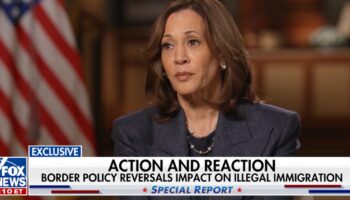 Harris’s Fox interview starts off with fireworks as she gets into heated exchange over border security