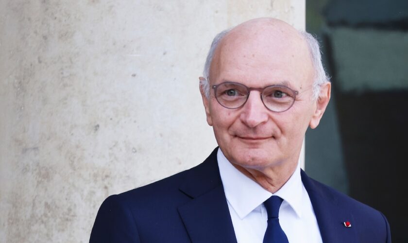 Le ministre de la Justice Didier Migaud, à l'Élysée à Paris le 1er octobre 2024