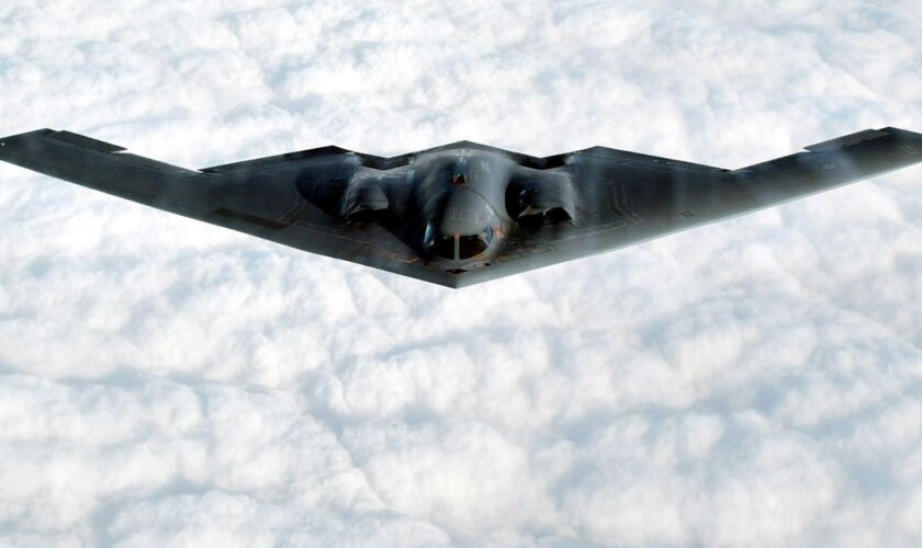 B-2 stealth bomber Pic: Reuters file