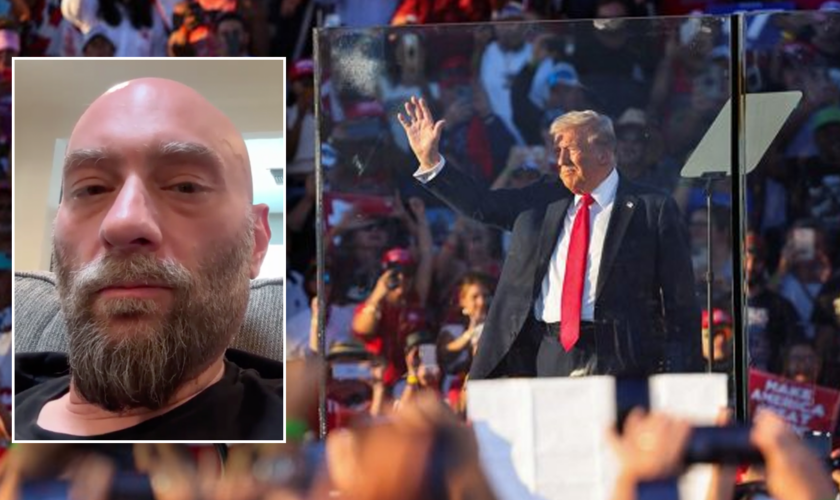 Man arrested outside Trump Coachella rally sues California sheriff over claims he was potential assassin