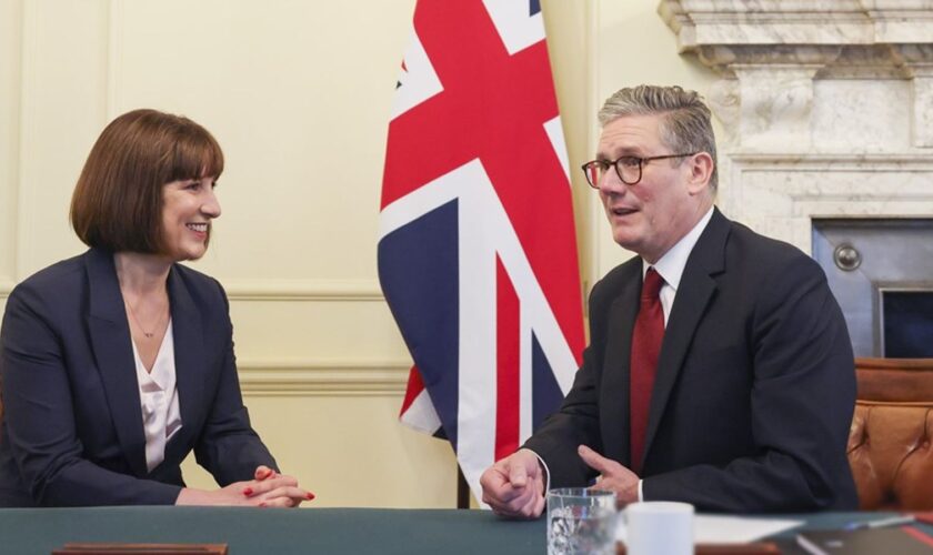 Prime Minister Keir Starmer with Chancellor Rachel Reeves. Pic: Number 10 Flickr