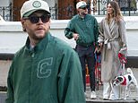 Niall Horan is seen for first time since Liam Payne's death: One Direction star is joined by girlfriend Amelia Woolley on walk in London